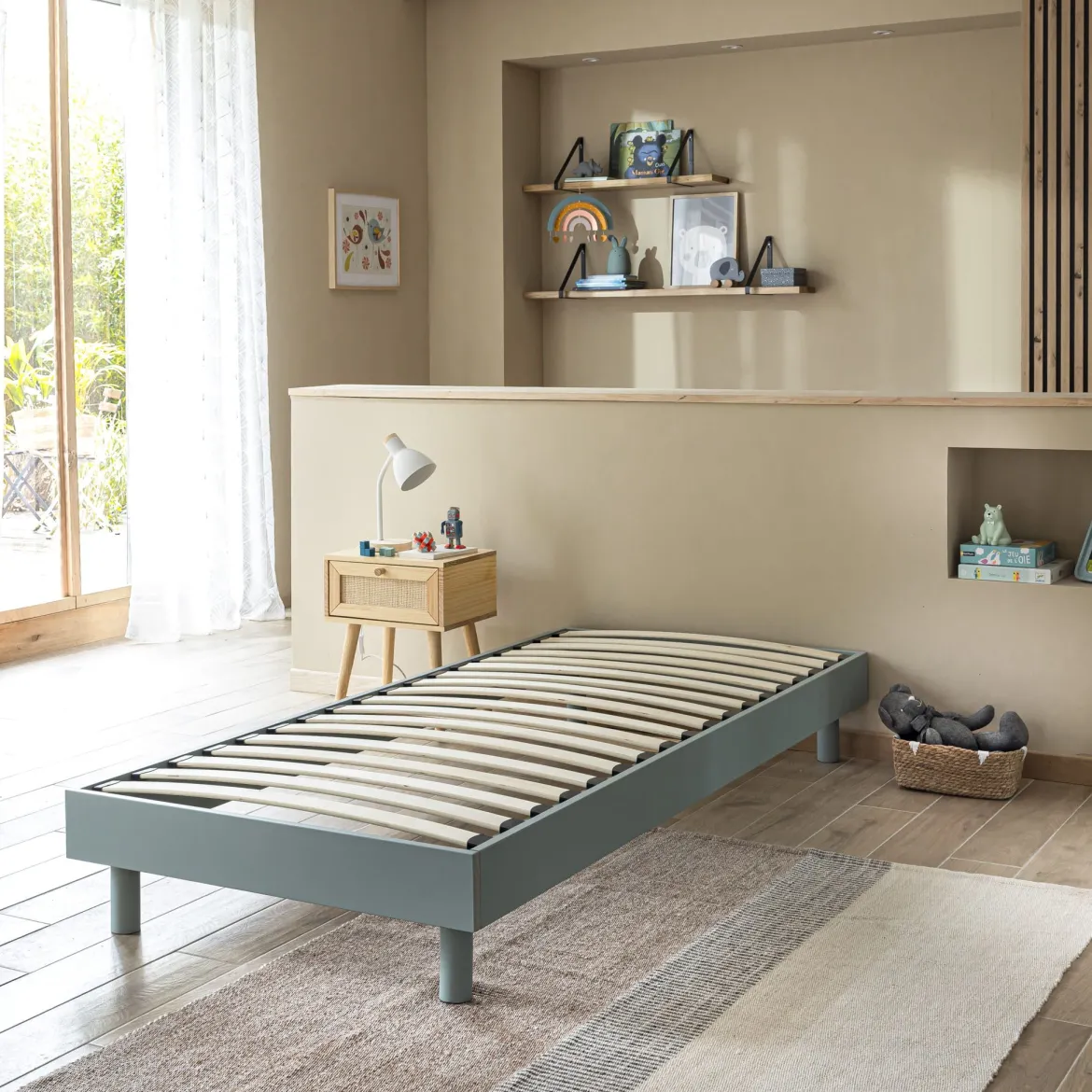 Sommier kit en bois massif