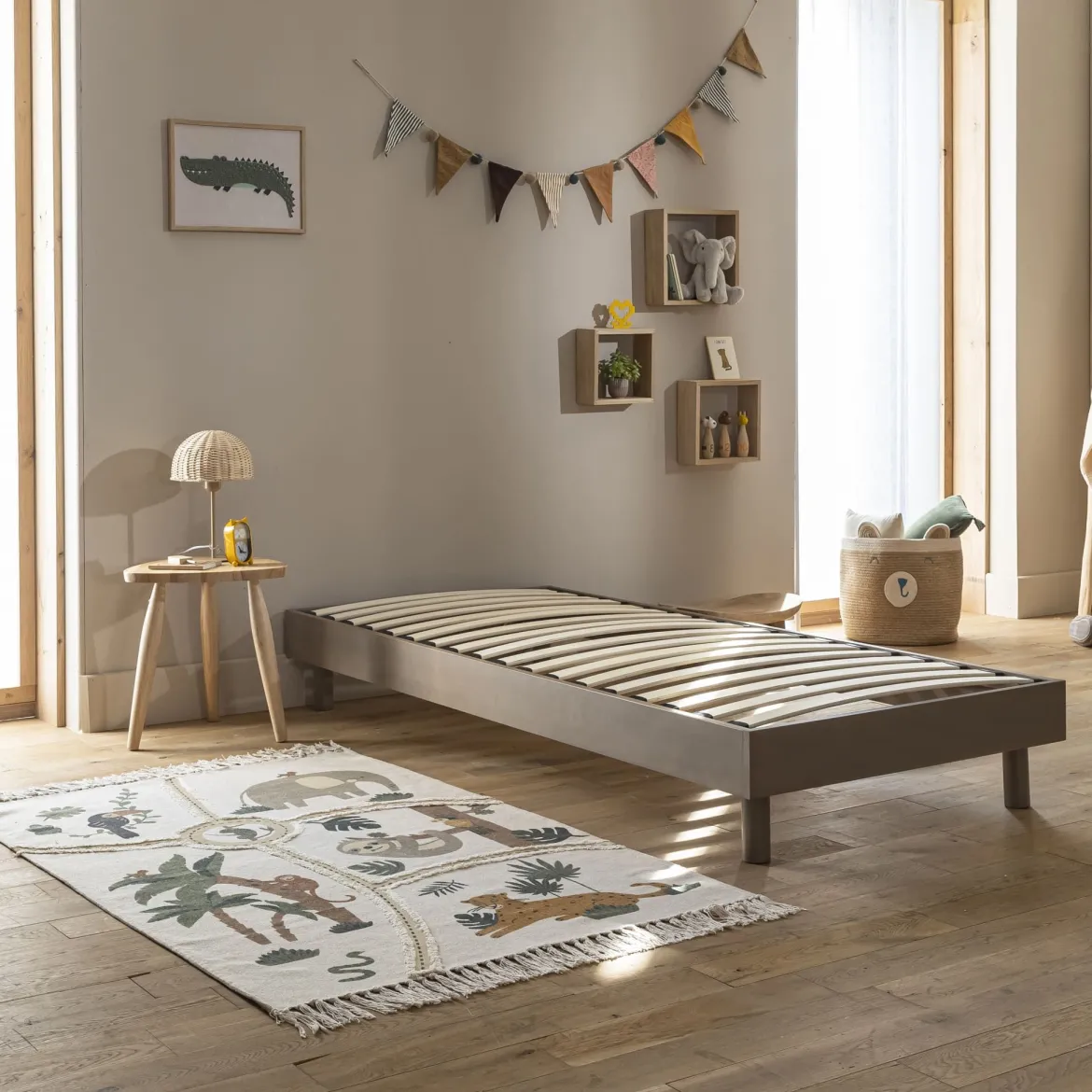 Sommier kit en bois massif