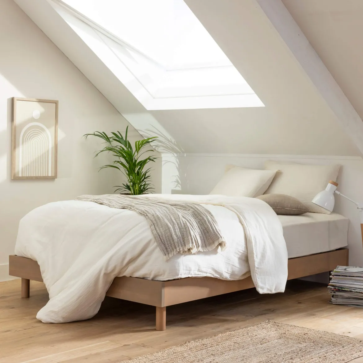 Sommier kit en bois massif