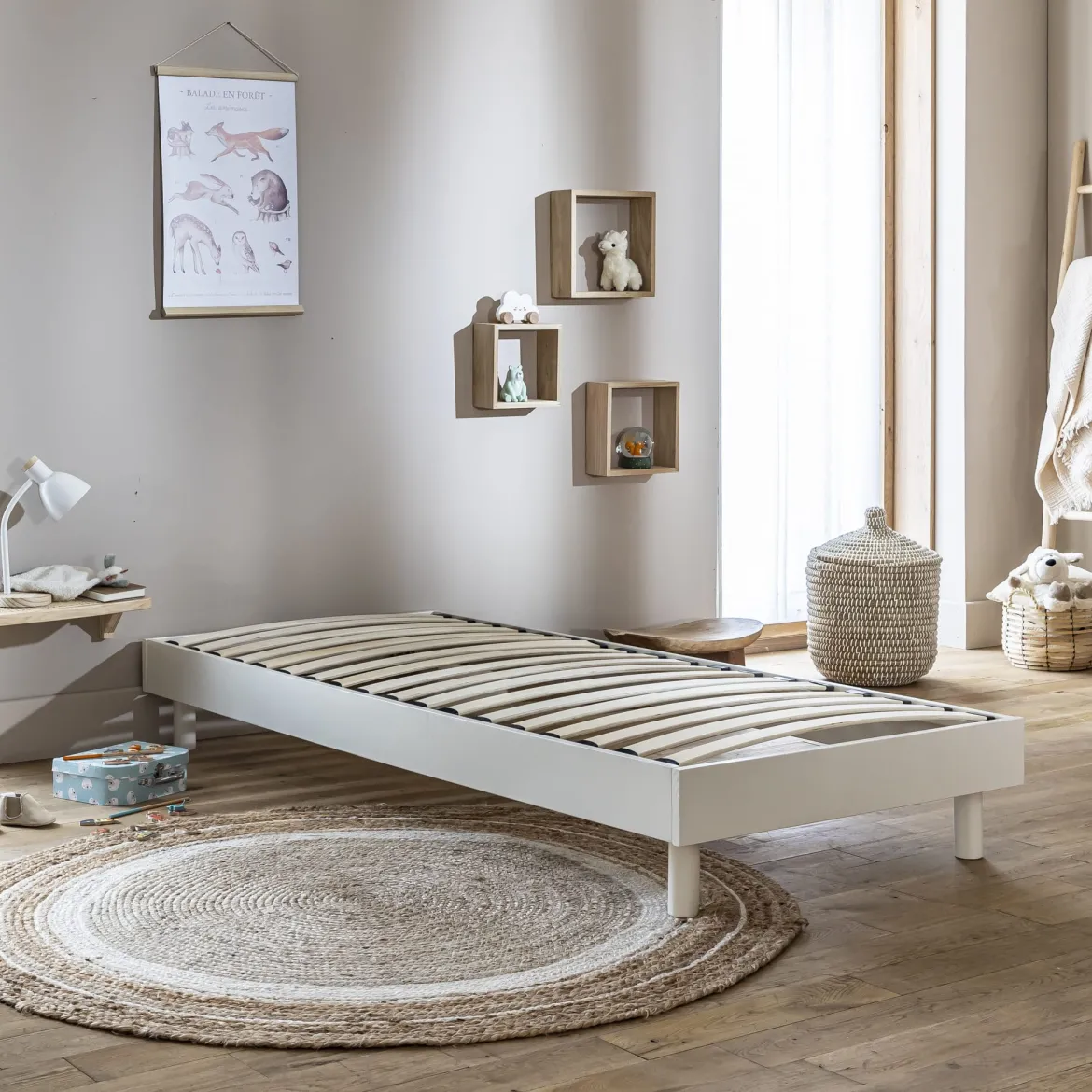 Sommier kit en bois massif