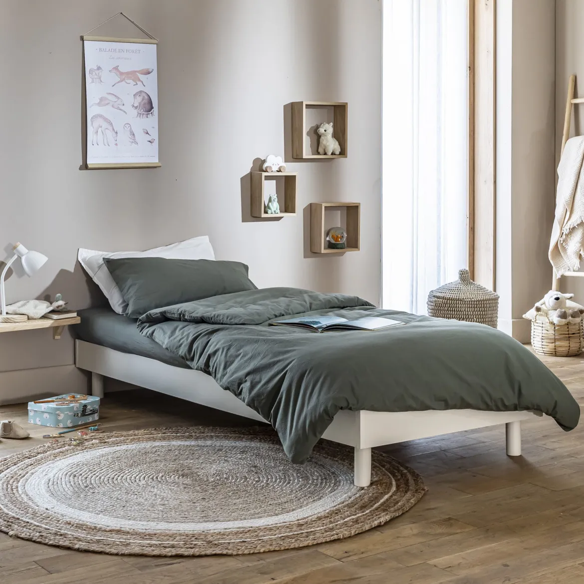 Sommier kit en bois massif