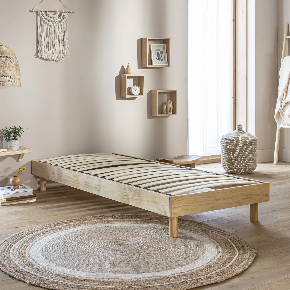Sommier kit en bois massif
