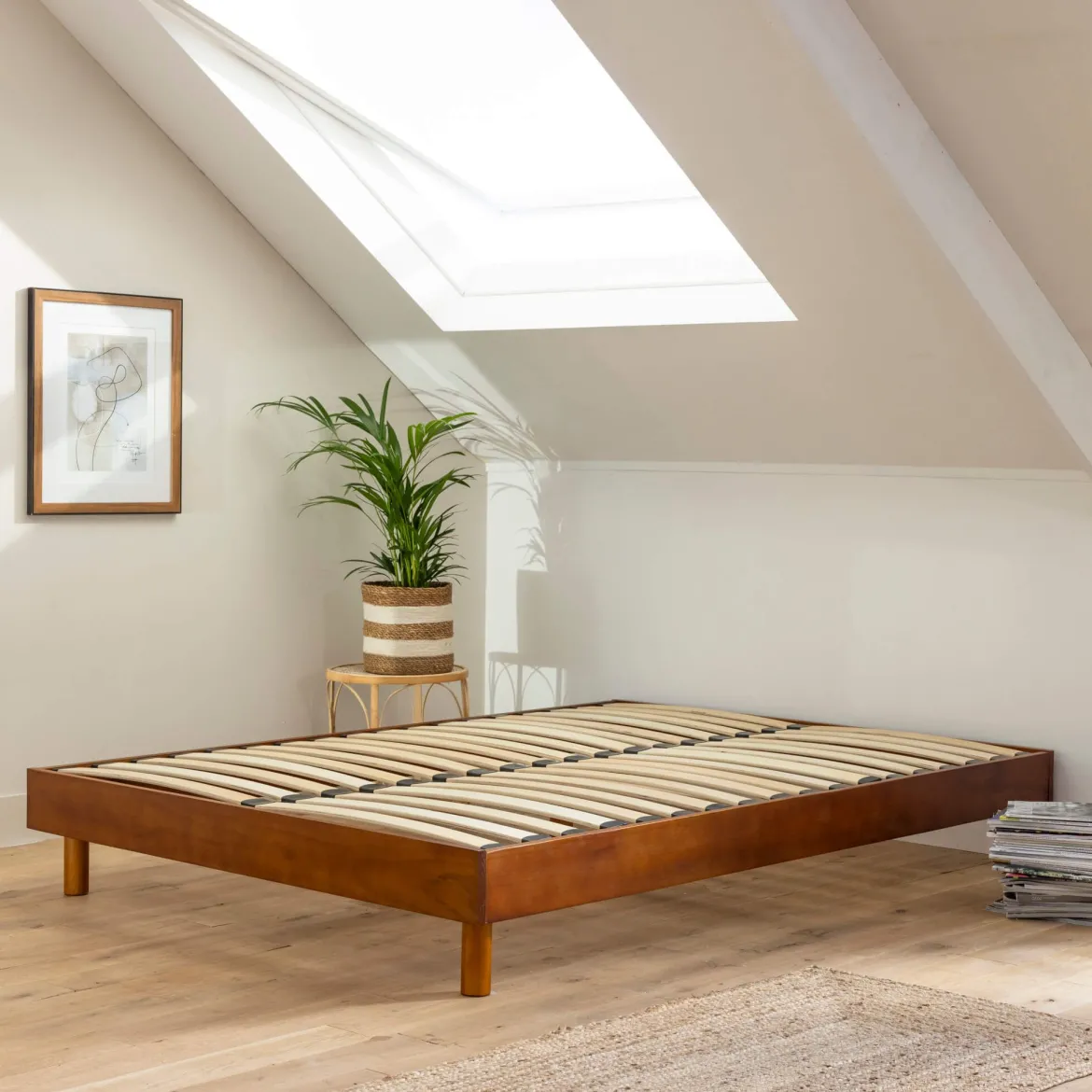 Sommier kit en bois massif