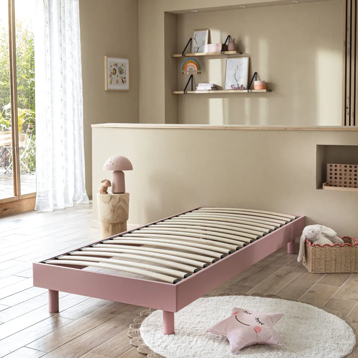 Sommier kit enfant en bois massif
