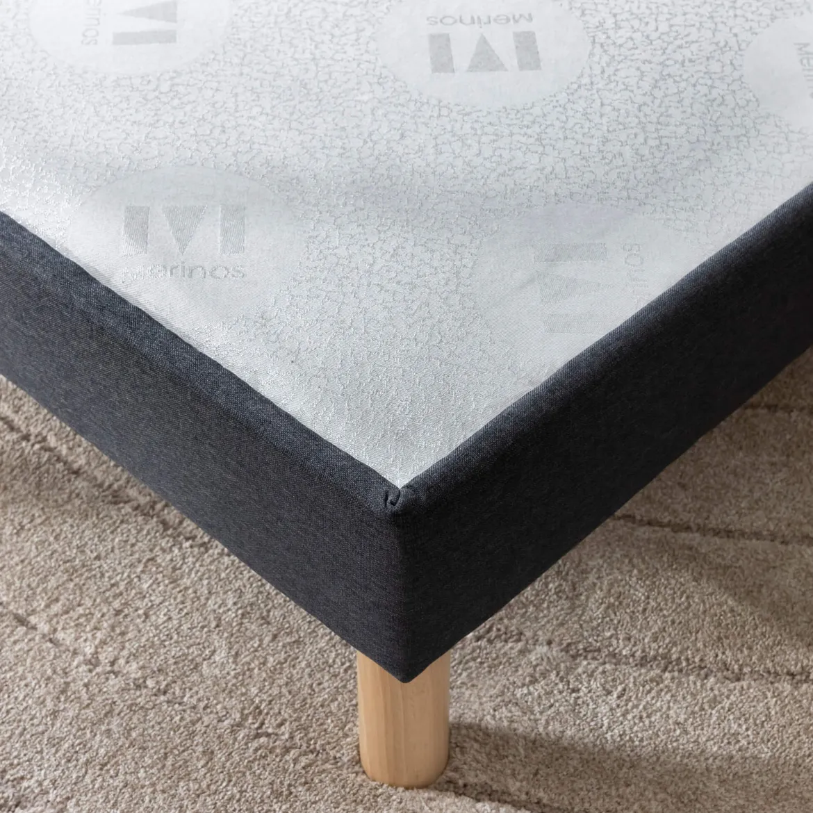 Sommier tapissier Pencil ferme - Merinos