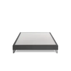 Sommier Tempur déco encastrable anthracite