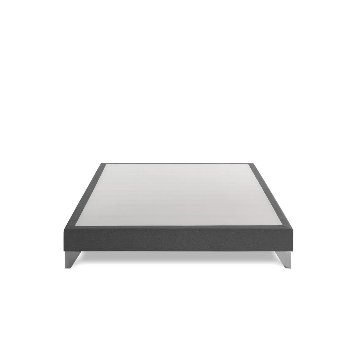 Sommier Tempur déco encastrable anthracite