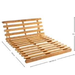 Structure futon en bois massif
