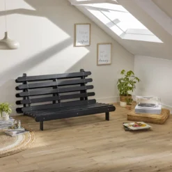Structure futon en bois massif