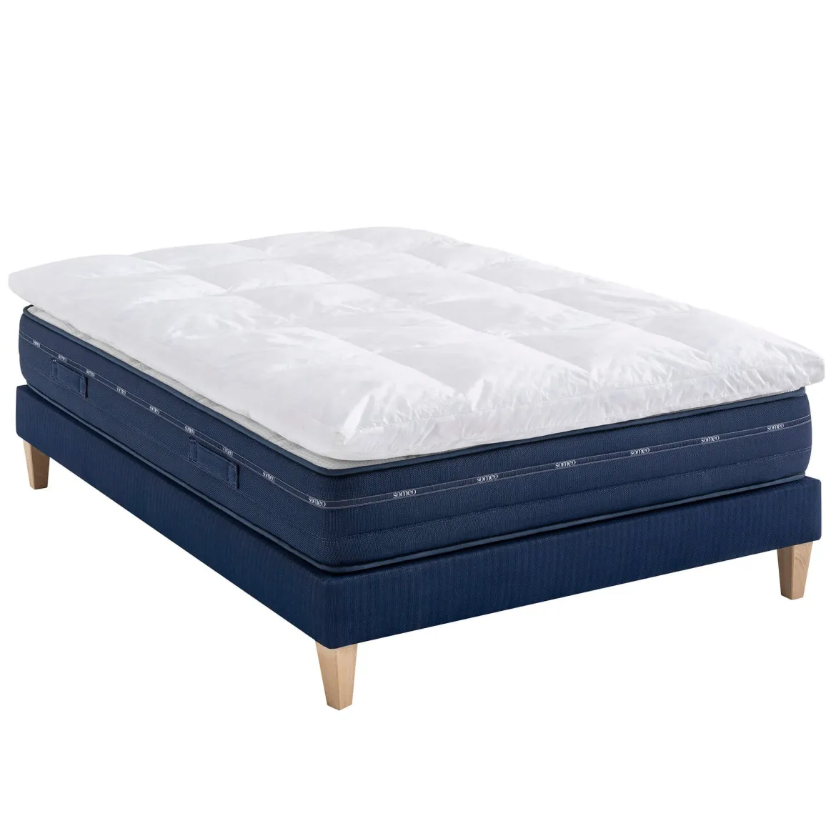 Surmatelas duvet et plumes de canard Someo Rêve