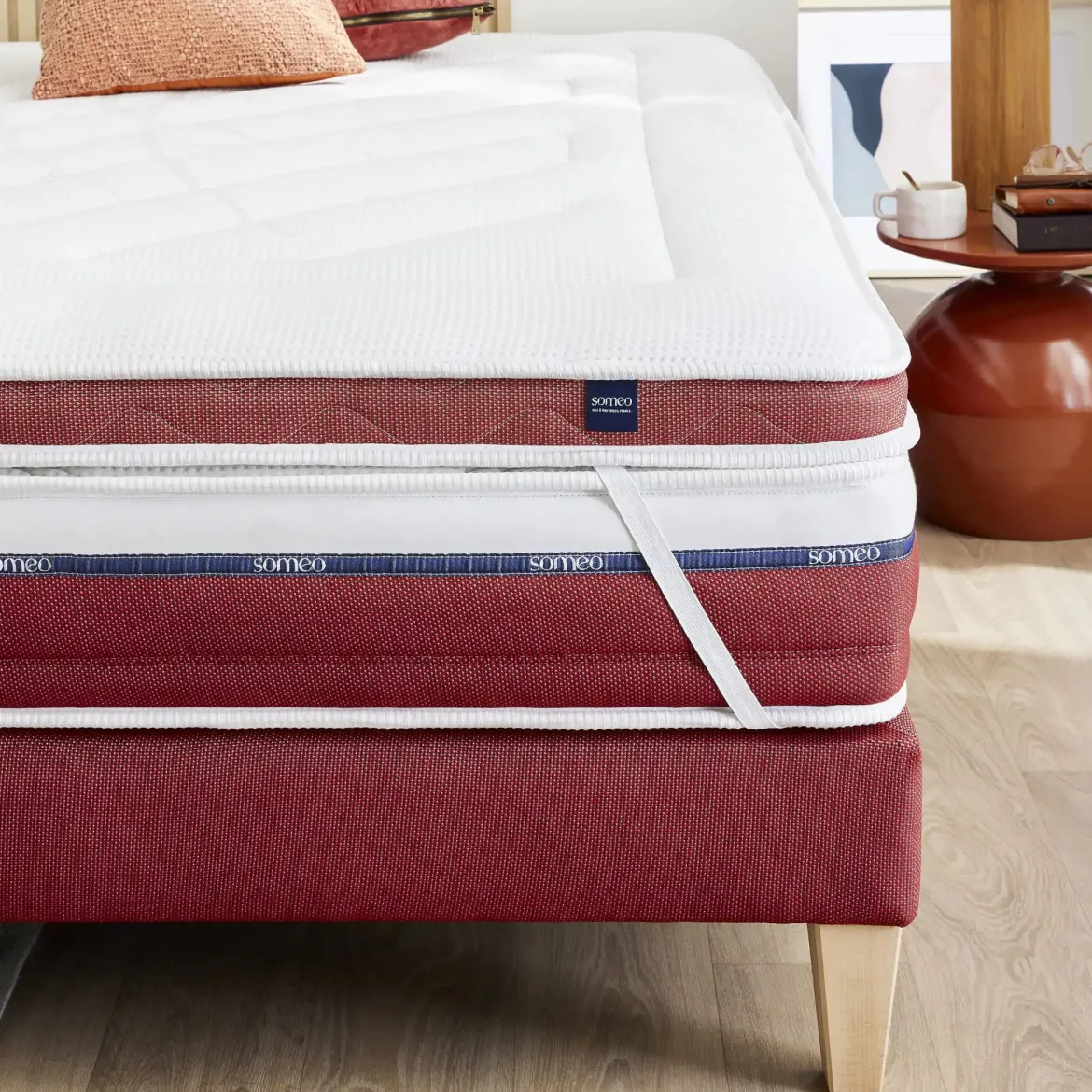 Surmatelas latex ferme Someo Crépuscule