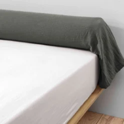 Taie de traversin double gaze de coton Terre de Nuit