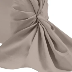 Taie de traversin percale lin