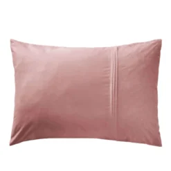 Taie d'oreiller 100% coton broderie anglaise