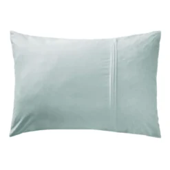 Taie d'oreiller 100% coton broderie anglaise