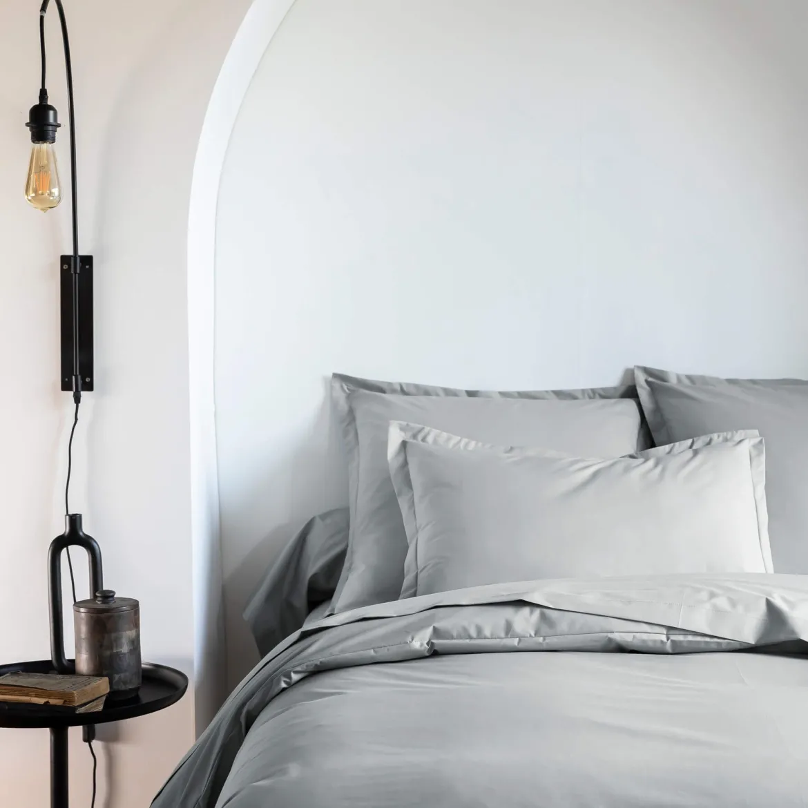 Taie d'oreiller coton percale - SOMEO