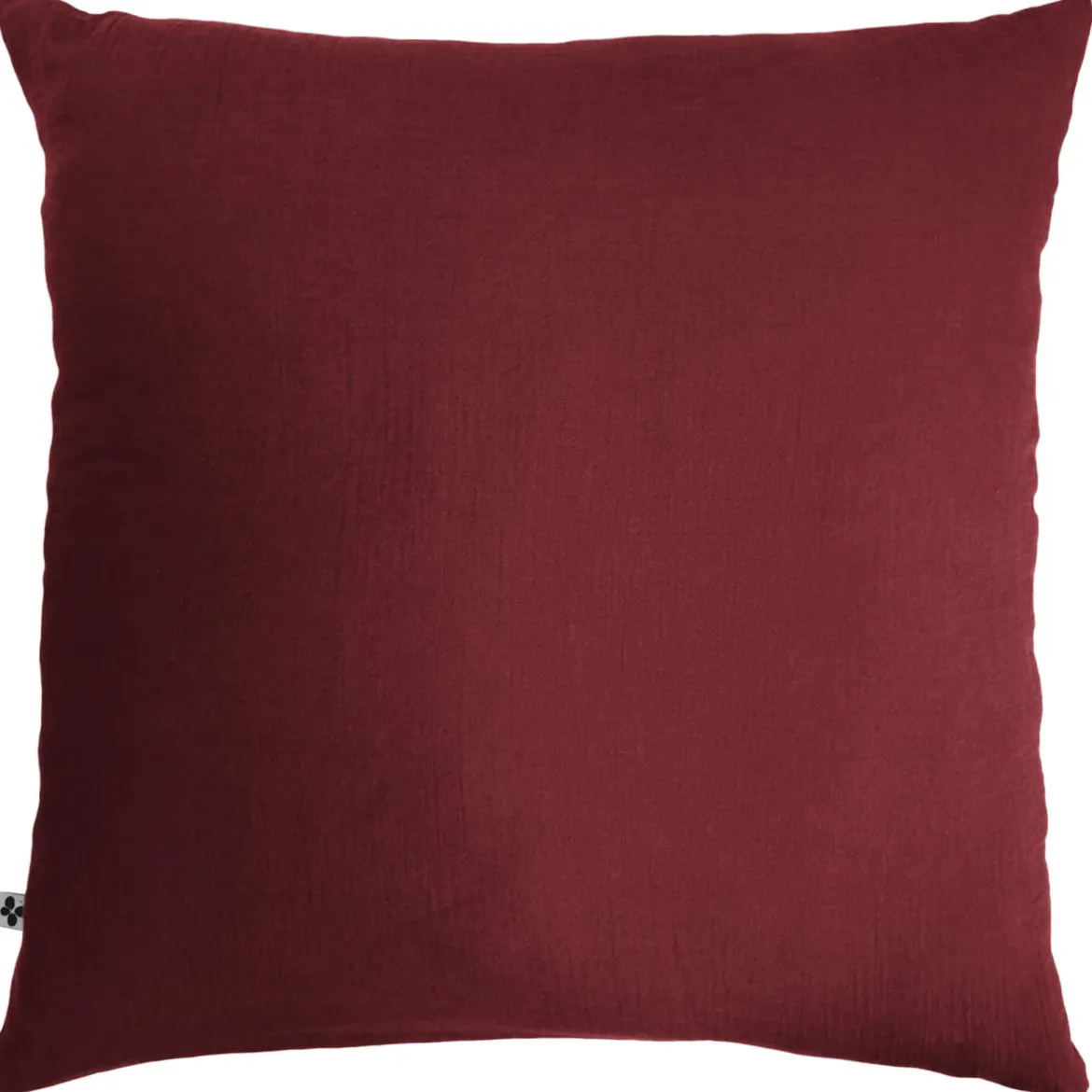 Taie d'oreiller double gaze de coton