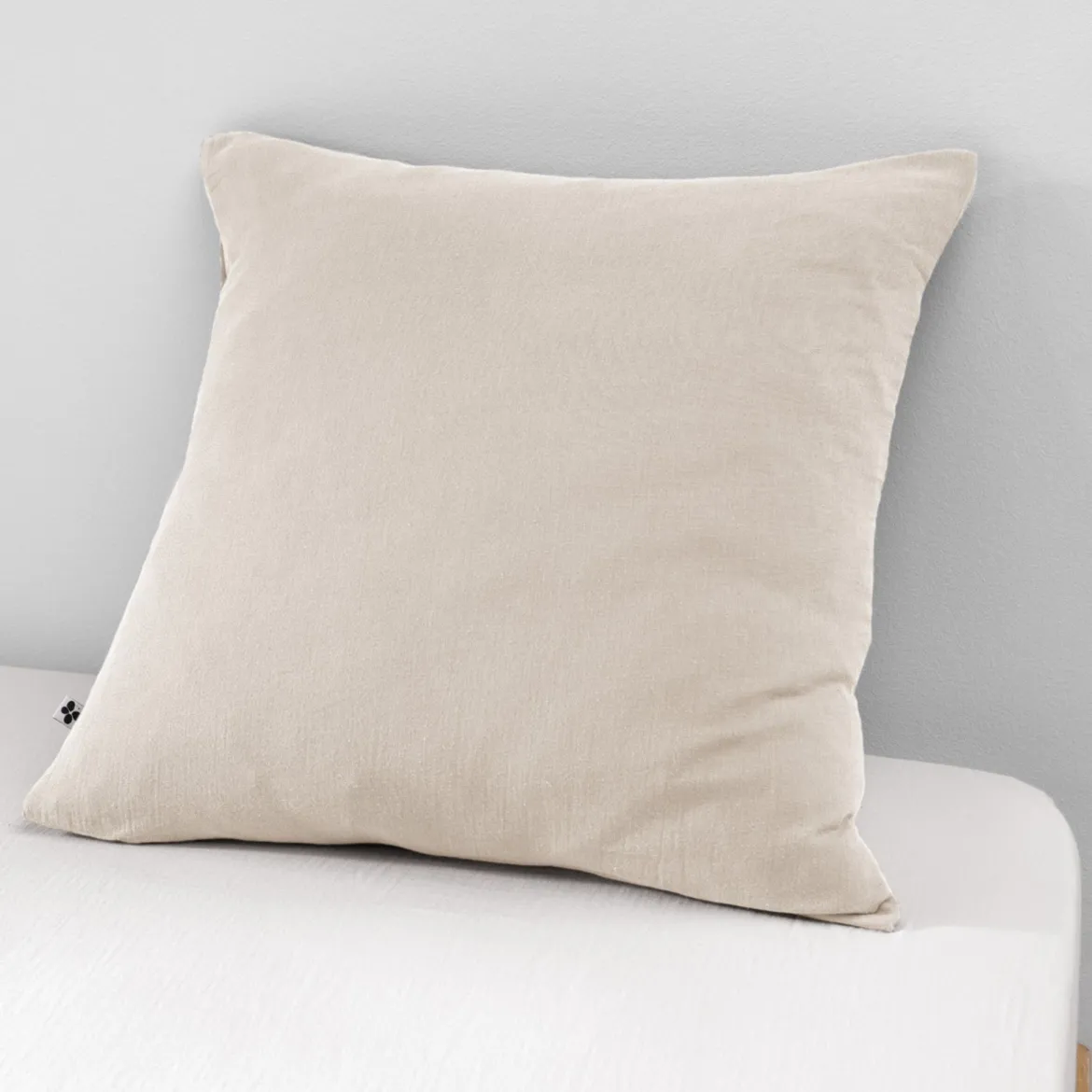 Taie d'oreiller double gaze de coton