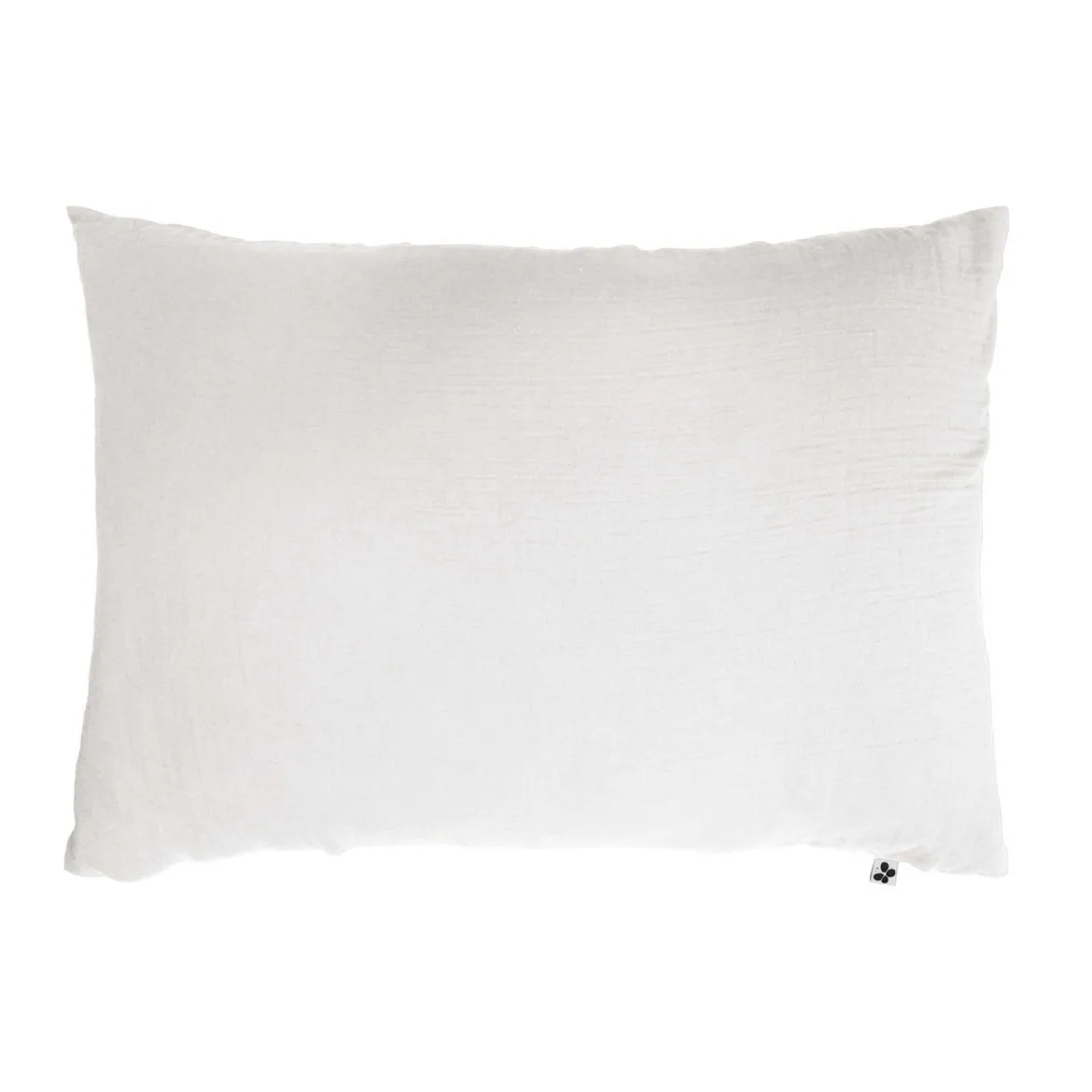Taie d'oreiller double gaze de coton