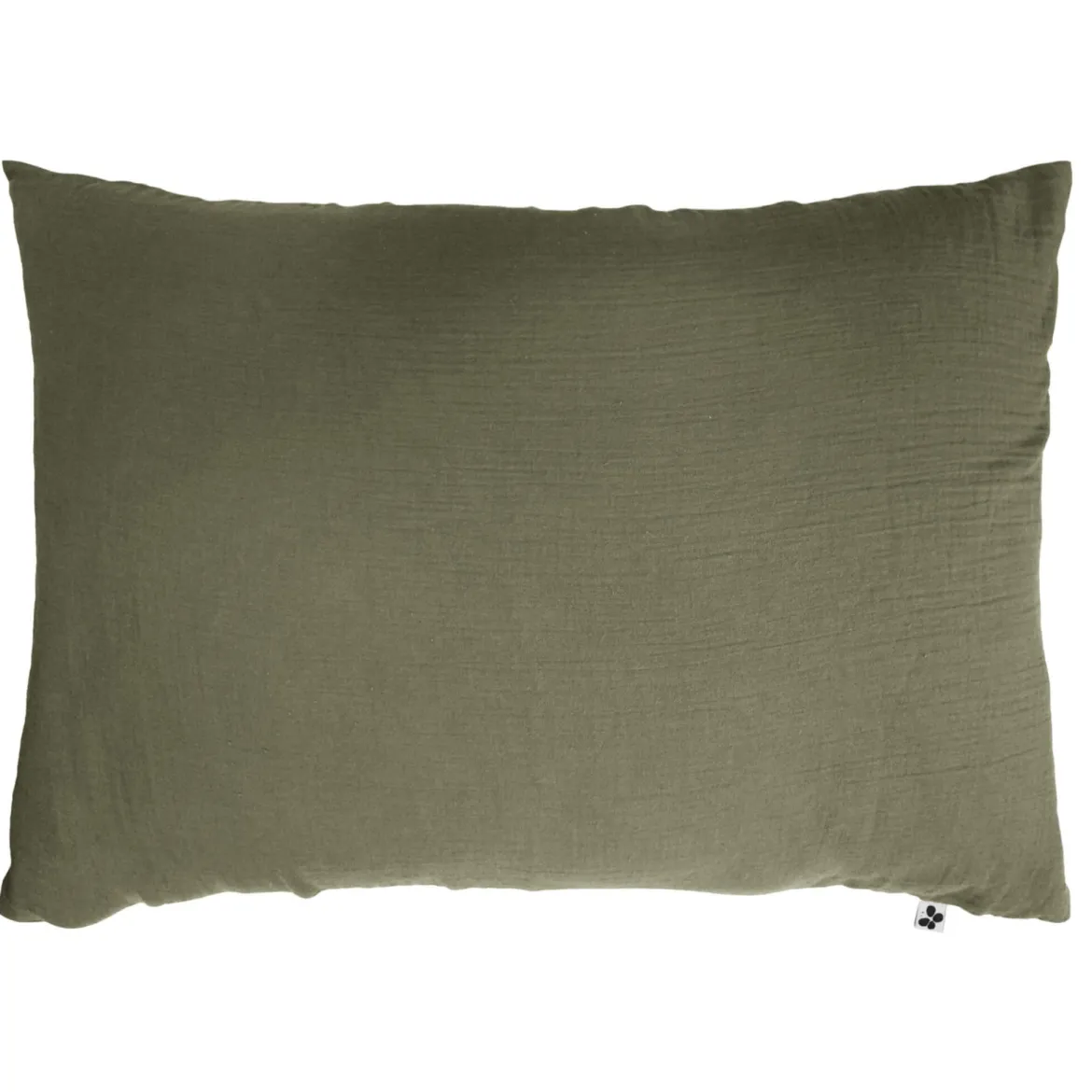 Taie d'oreiller double gaze de coton