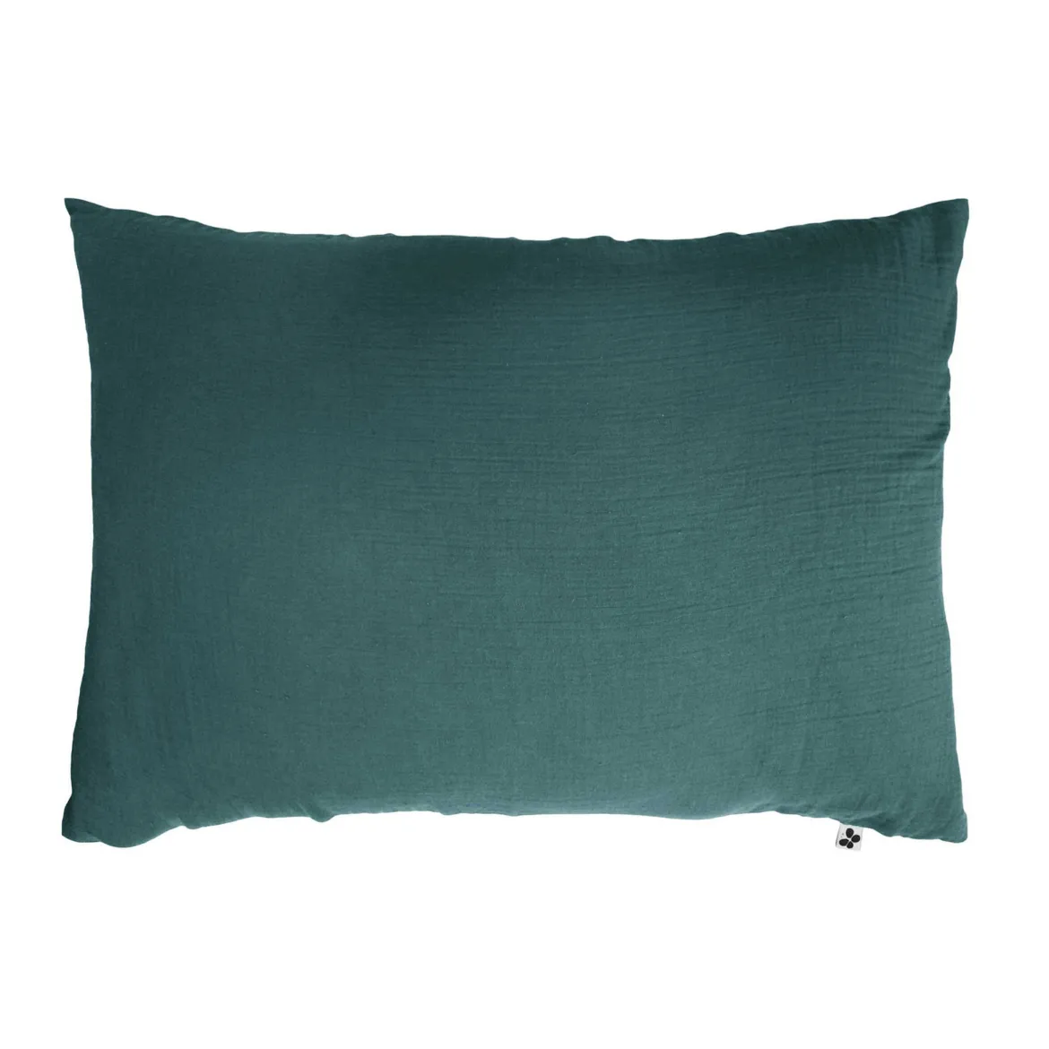 Taie d'oreiller double gaze de coton