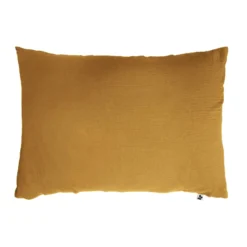 Taie d'oreiller double gaze de coton