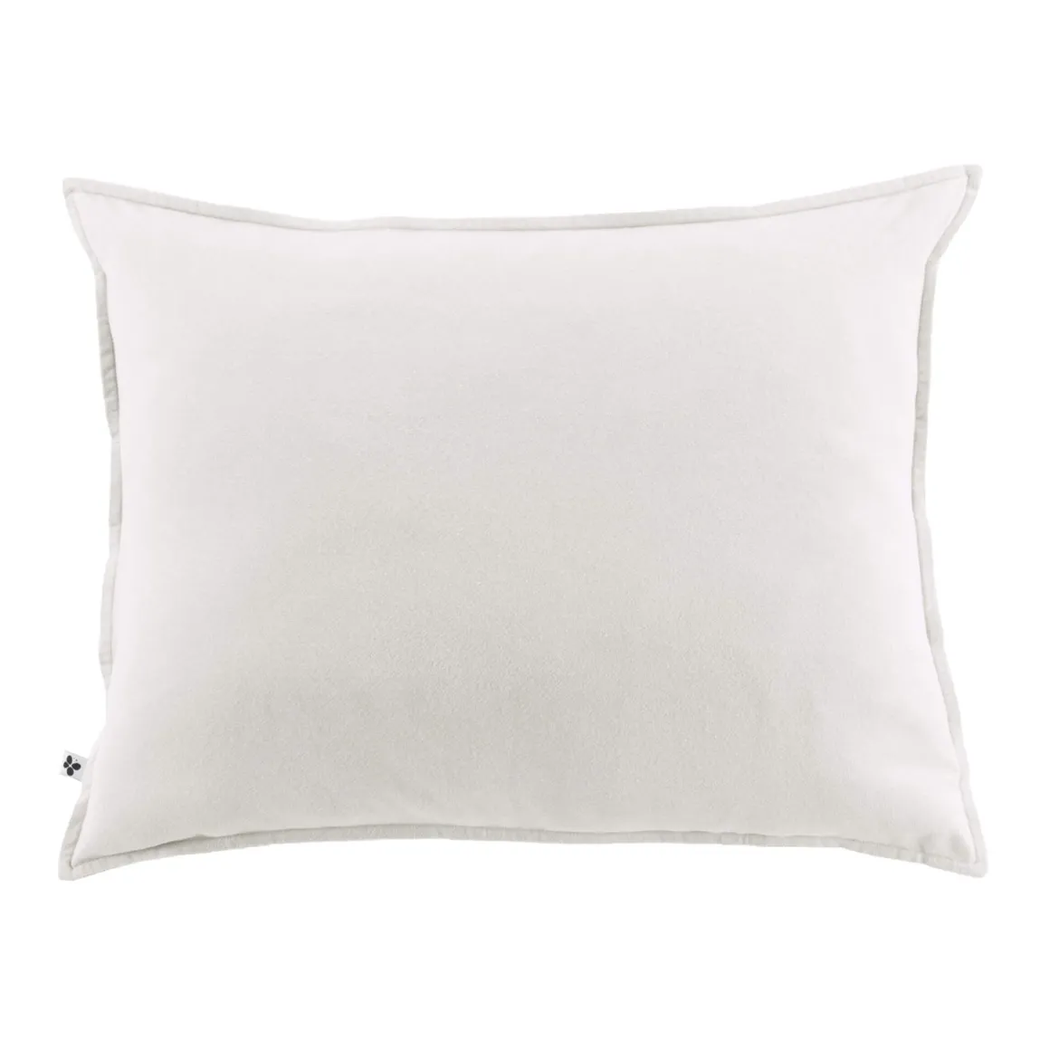 Taie d'oreiller flanelle blanc