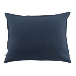 Taie d'oreiller flanelle marine