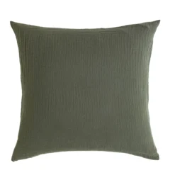 Taie d'oreiller gaze de coton Terre de Nuit NOA