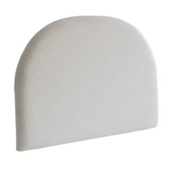 Tête de lit bouclette blanc Terre de Nuit