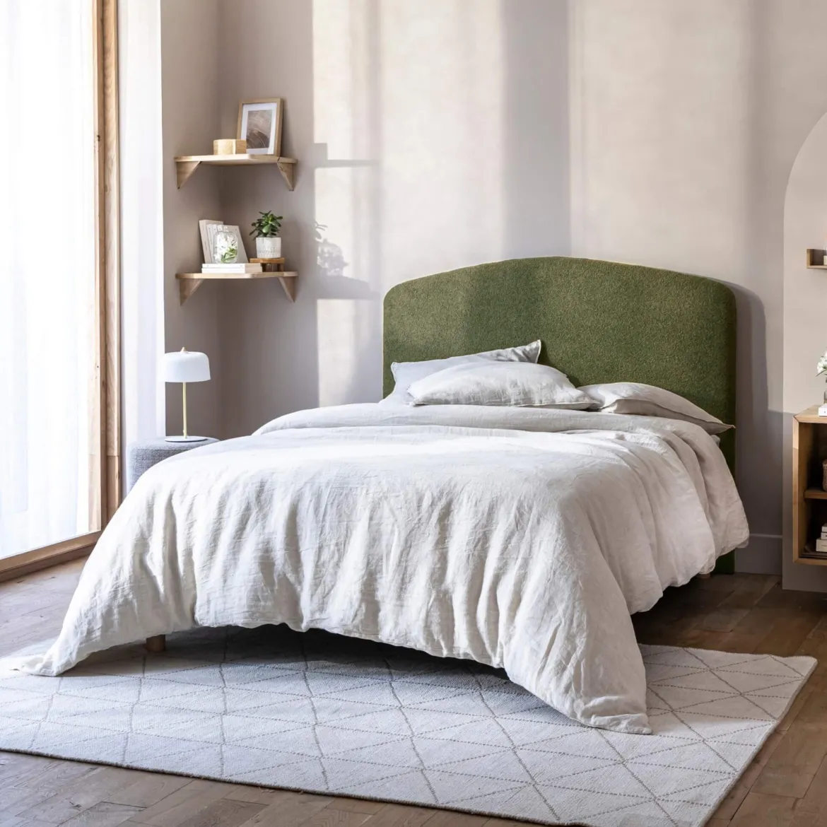Tête de lit déco bouclette