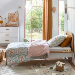 Tête de lit SMOOTHCLOUD en cannage et bois naturel