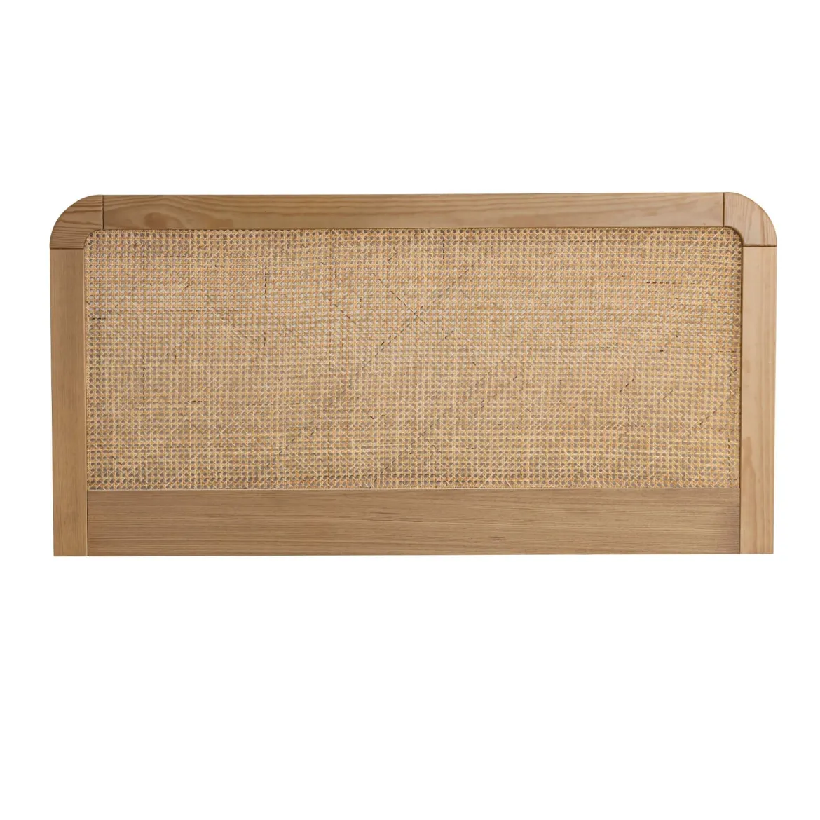 Tête de lit SMOOTHCLOUD en cannage et bois naturel