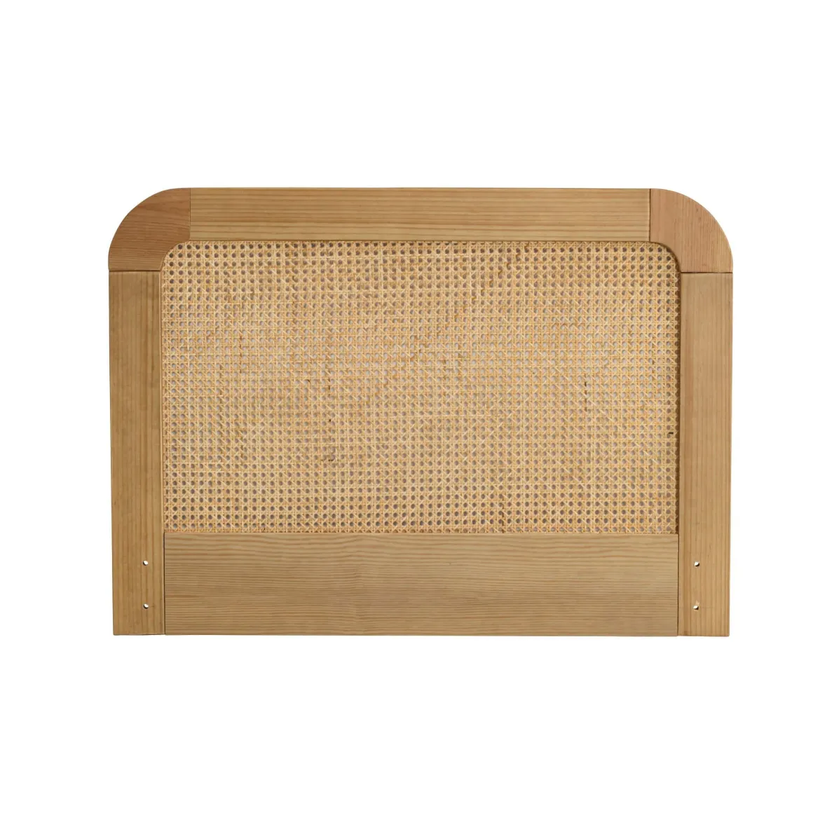 Tête de lit SMOOTHCLOUD en cannage et bois naturel