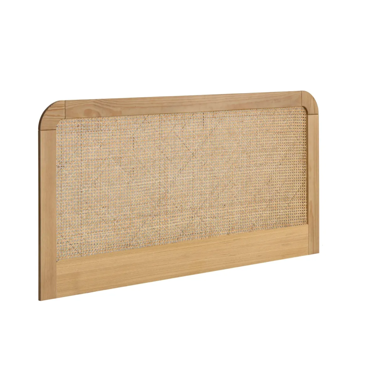 Tête de lit SMOOTHCLOUD en cannage et bois naturel